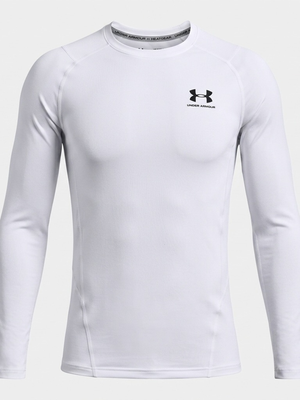 Under Armour HeatGear Compression Shirt White Men’s Small NWT LS